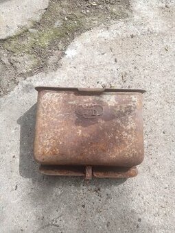 Čsd starý kôš z vlaku