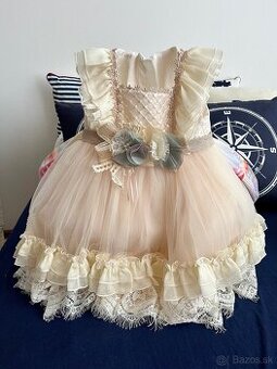 Nádherné spoločenské šaty pre dievčatko - Nové