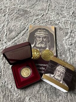 100 Euro Mojmír I. 2019 + pamätný list