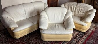 Kožená sedací souprava 3+2+1,5840