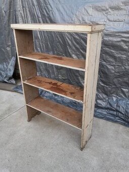 Predám starú drevenú poličku