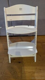 Detská stolička Kinderkraft drevená nastavovacia