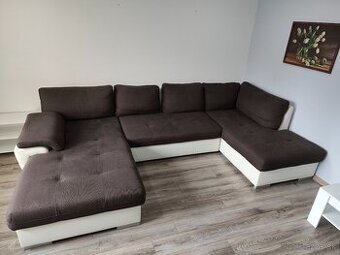 Veľký gauč rozkladací s úložným priestorom