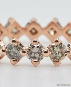 Zlatý prsteň s diamantami 1,40 karátov - 1