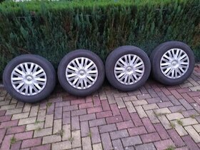 Oceľové disky VW s letnými pneu 195/65 R15 - 1