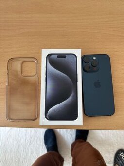 iPhone 15 Pro 256GB - modrý