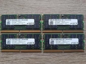 MICRON 16GB DDR5 a Samsung 8GB DDR5 SoDimm - Nové