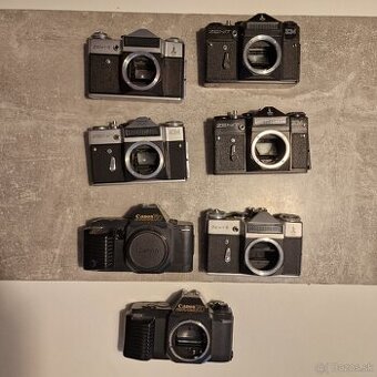 7 fotoaparatov = 60EUR