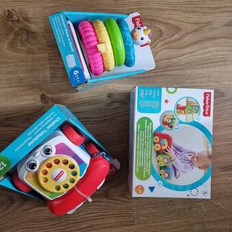nove hracky Fisher Price