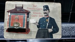 pohľadnica Trenčianske Teplice 1910