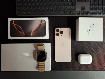 Apple iPhone 16 Pro Max + AirPods Pro 2 + Watch Ultra 2 2024