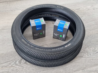 Plaste Schwalbe Billy Bonkers 16x2.0 + duse - napr na Woom 3