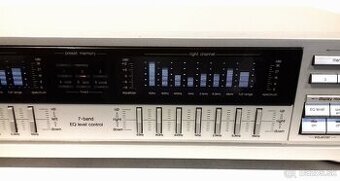 Vzacny 2x7 pasmovy equalizer TECHNICS SH-8058, JAPAN, AE52