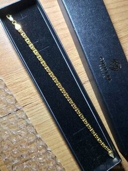 14k náramok 20 cm