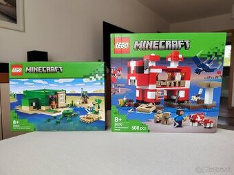 Lego Minecraft 21254, 21270 - NOVÉ