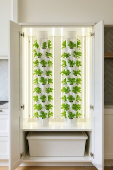 Inteligentná hydroponická skriňa