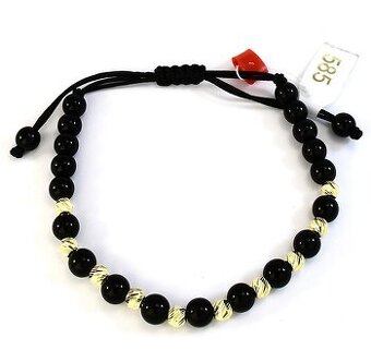 Zlatý náramok Glare 542