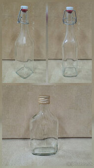 Predám flase na domáci sirup,šťavy,pálenku,likér