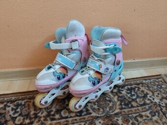 Detské kolieskové korčule
