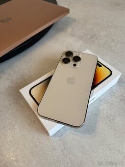 Predám Apple iPhone 14 Pro 256 GB – Zlatý