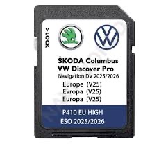 Mapy MIB2/Columbus (2025-2026)