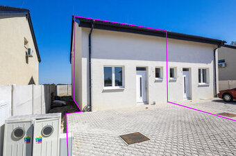 Na predaj 4 izbová bytová jednotka v dvojdome v Lehniciach