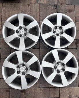 Orig. hliníkové disky Hyundai R18, 5x114,3