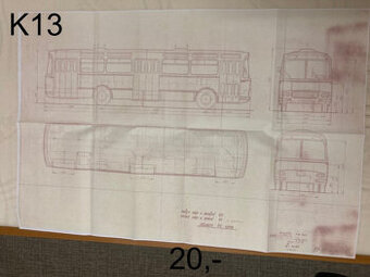 Predam vykresy karosa SX11