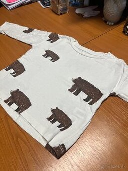 Tričko s dlhým rukávom RESERVED, uni, veľkosť 98, top stav