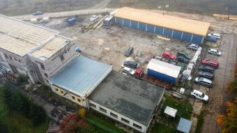 Priemyselný areál s garážami a administratívnym zázemím