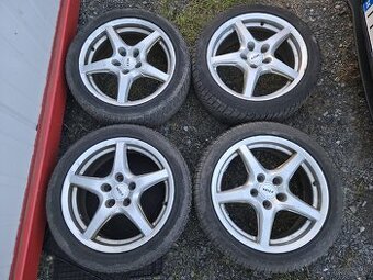 Hliníkové disky 5x112 + zimné pneu 225/45r17