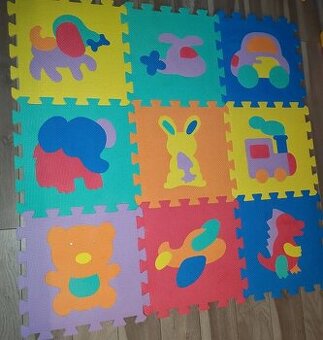 👶Puzzle podložka 90x90 cm