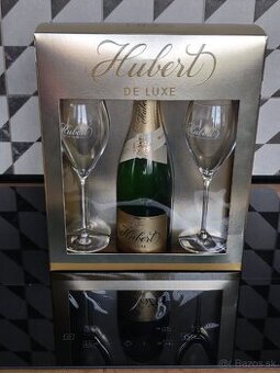 Darčekový set Hubert Deluxe + 2 poháre