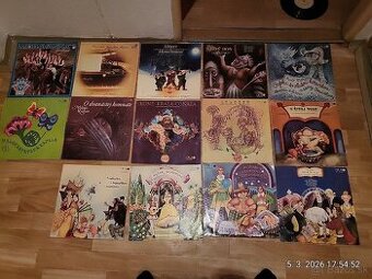 Rozpravkove, ludovky lp platne