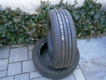 Predám 2x letné pneu Continental 215/55 R18 95HML