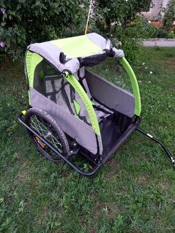 Vozik za bicykel dvojmiestny