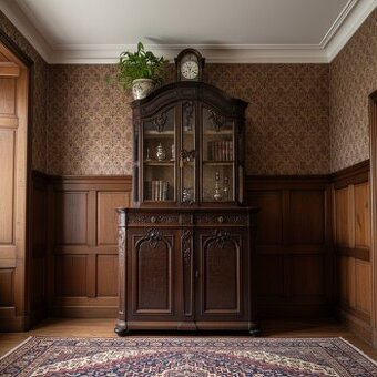 Starožitný zámecký příborník