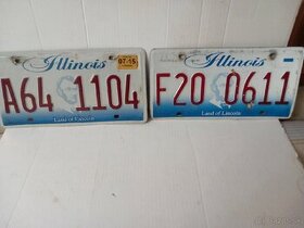 Auto značky USA.Štát Illinois a Florida a golf