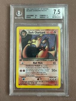 Charizard 1st Edition Beckett 7.5
