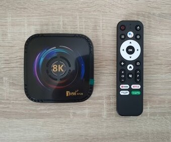 Android TV Box TV98 H728 (4GB/32GB) s BT ovladacom