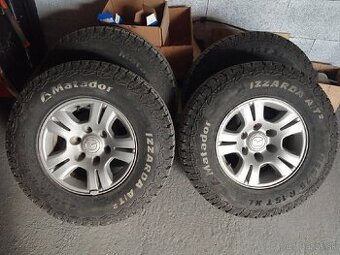 Disky 6x139.7 + pneumatiky 235/75 R15
