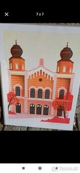 Čierne diery grafiky Trnava