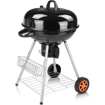 Kulatý BBQ gril na dřevěné uhlí (průměr 57 cm)