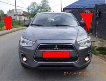 Predám havarované Mitsubishi ASX 1.6 benzín, 86kW, r.v.2015