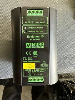 Murr Elektronik Evolution 10 – napájací zdroj 24 V / 10 A