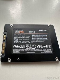 Ssd Samsung 860EVO 500GB 2,5”