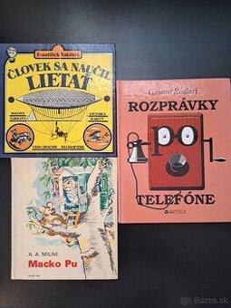 Macko Pu, Človek sa naučil lietať, Rozprávky po telefóne