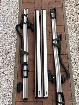 Strešné priečniky + nosiče na bicykle Thule