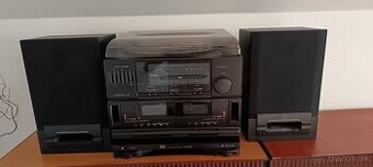 Predám retro vežu + platne+ kazety
