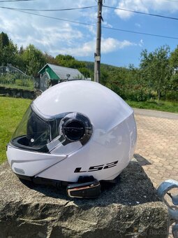 Prilba LS2 + komunikátor scalarider Q3